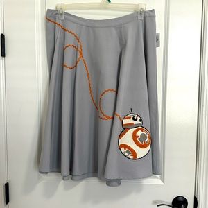 Disney Star Wars Her Universe BB8 Retro Poodle Skirt